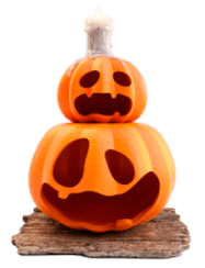 sister pumpkins - scented candle sister pumpkins - scented candle